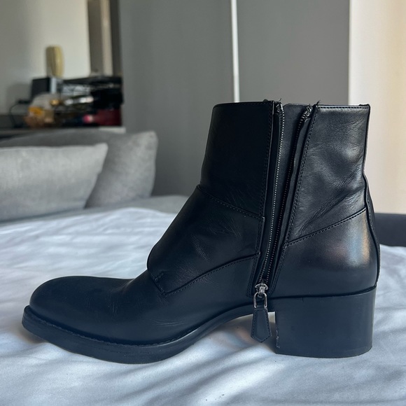 Prada black ankle boots, size 5.5 - Picture 5 of 11